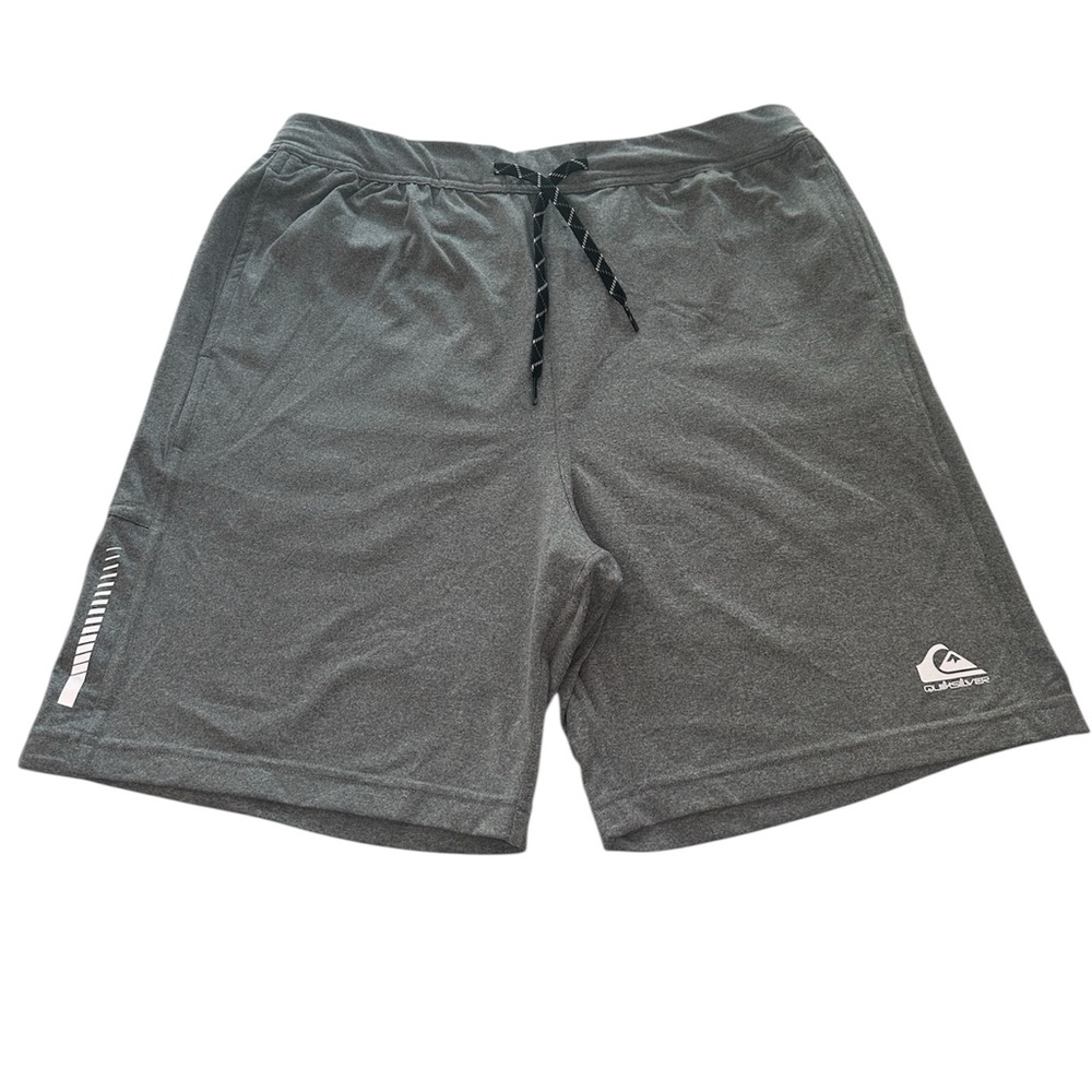 Quicksilver Training Shorts 19” Knit Gray NWT Men’s Size Medium
